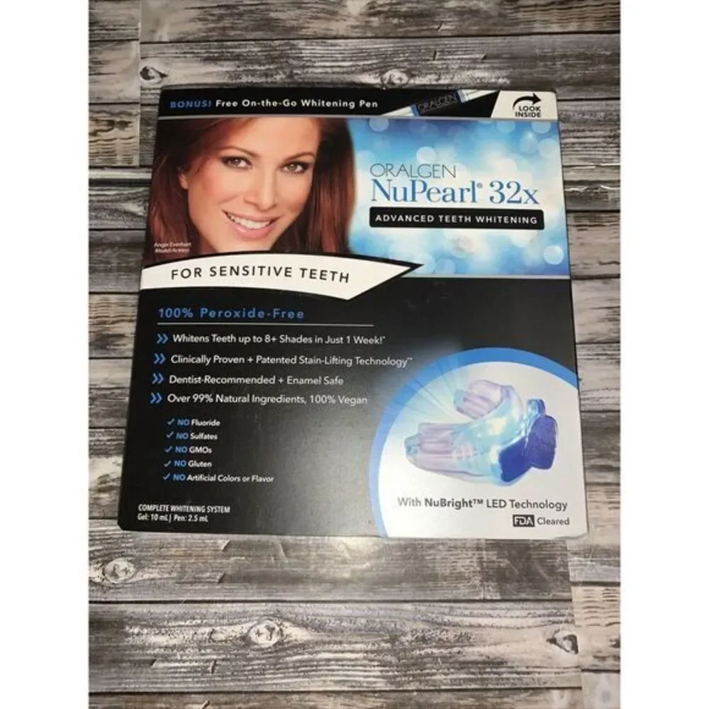 Oralgen NuPearl 32X Advanced Teeth Whitening for Sensitive Teeth Exp‎ Dec 2022